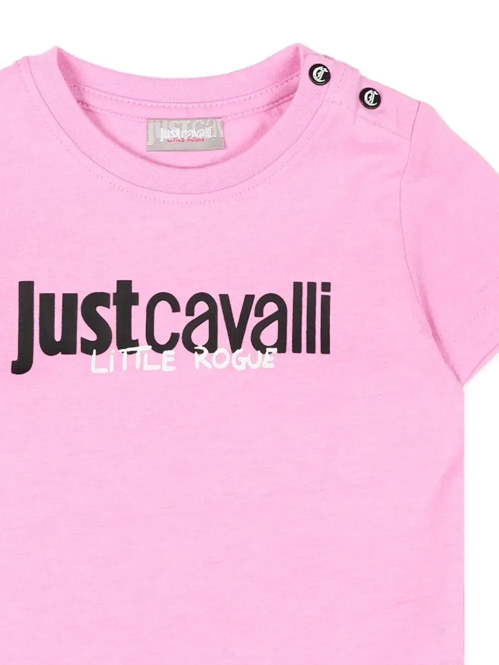 Футболка с короткими рукавами Just Cavalli Kids, розовый — фото 3