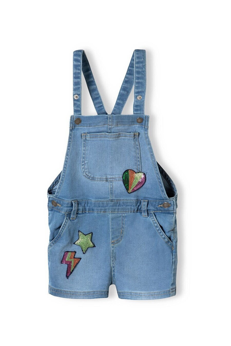 

Комбинезон MINOTI Regular Overalls, цвет blue/blue denim