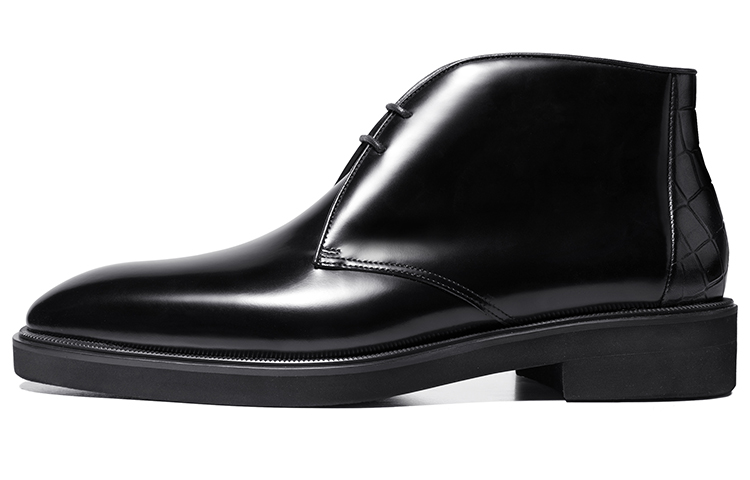 

THOM WILLS Черные мужские полусапожки Black E1481, цвет Black E1481