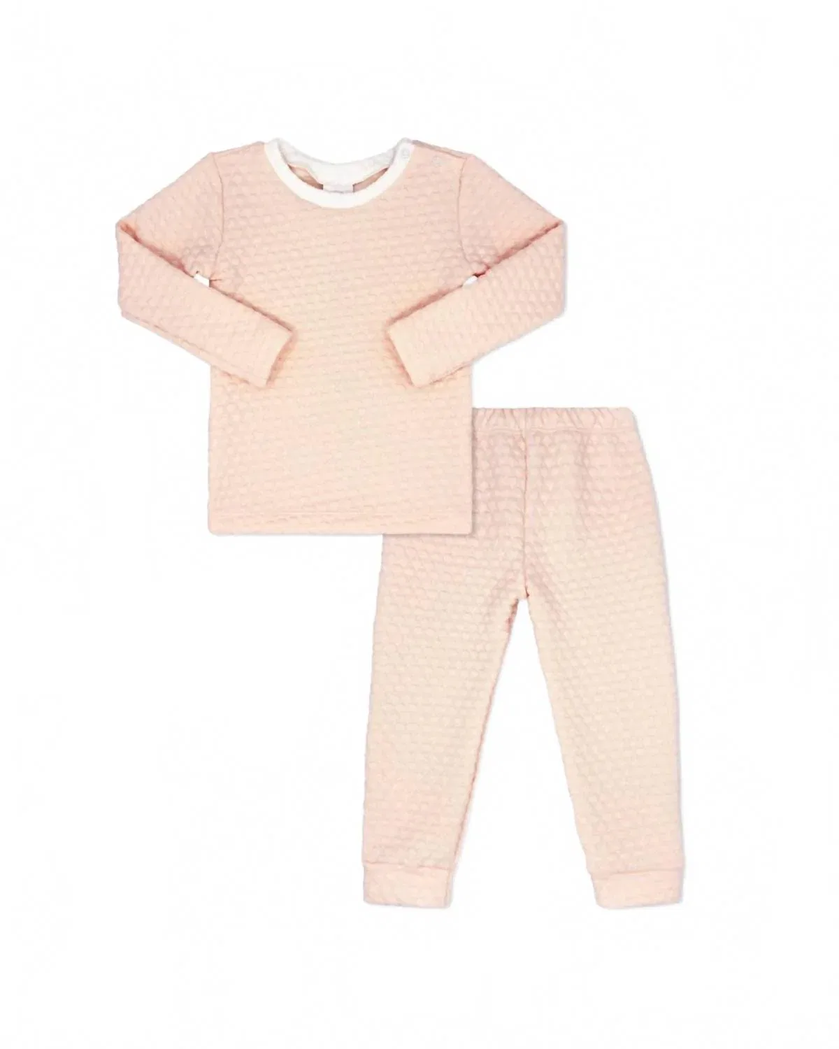 Lullaby Set Детский стеганый игровой комплект Quincy для девочек, персиково-розовый цвет