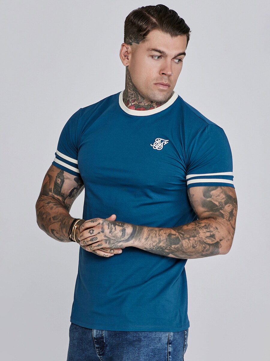 

Рубашка SikSilk, синий
