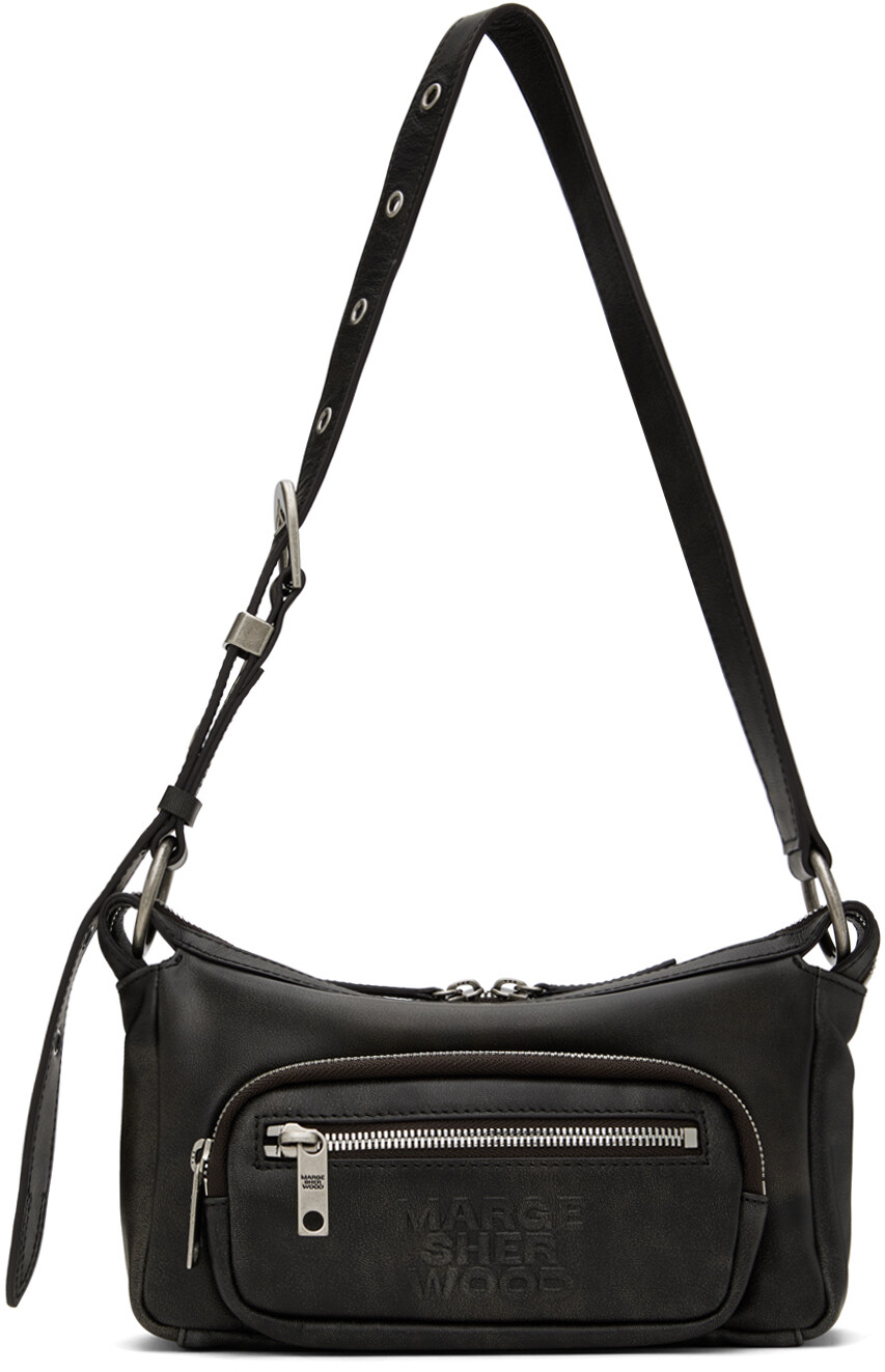 

Черная мини-сумка Outpocket MARGESHERWOOD, Washed black 2 tone