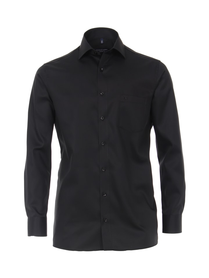 

CASAMODA Деловая рубашка черного цвета