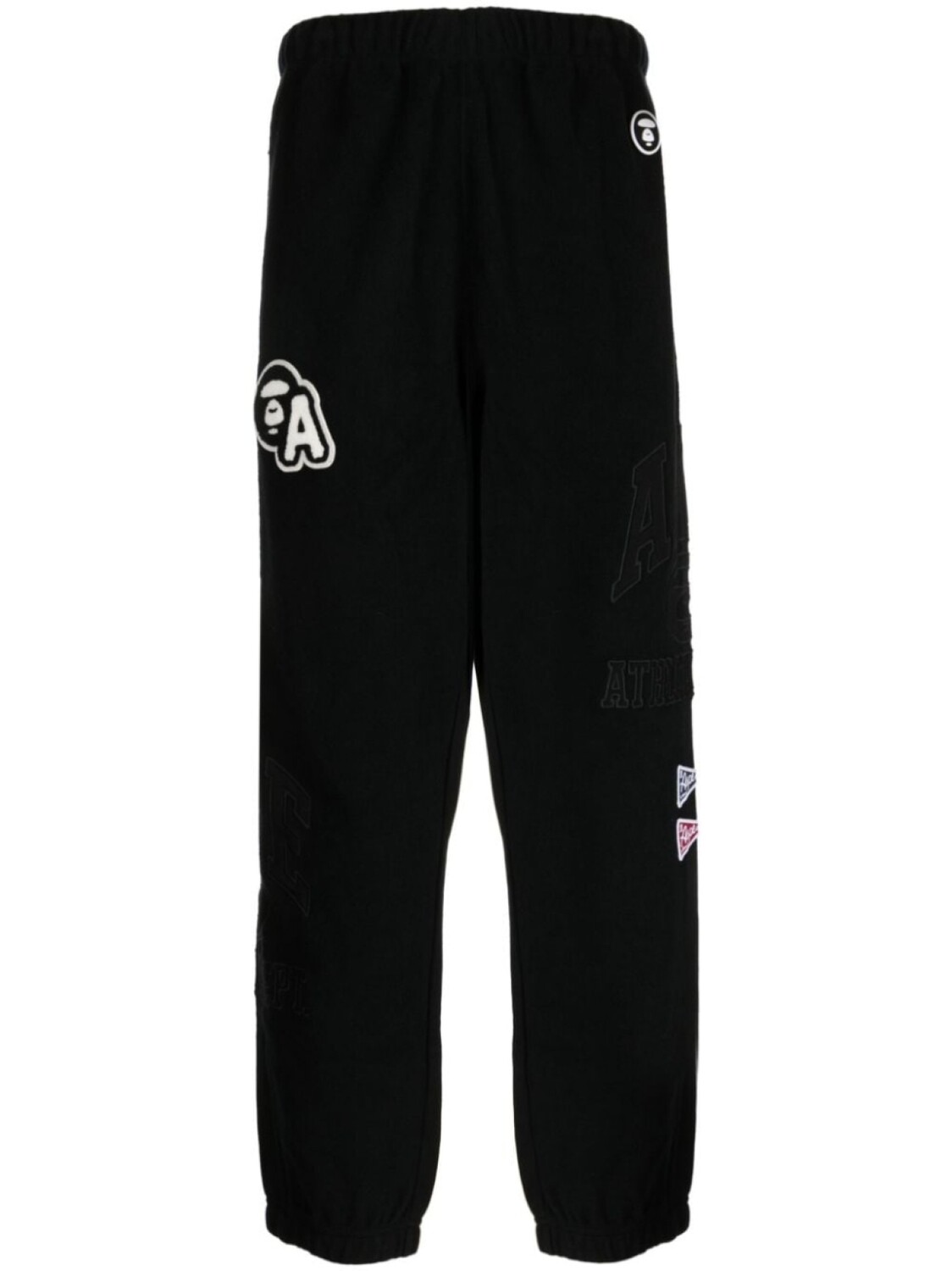 

A Bathing Ape спортивные брюки с логотипом, черный