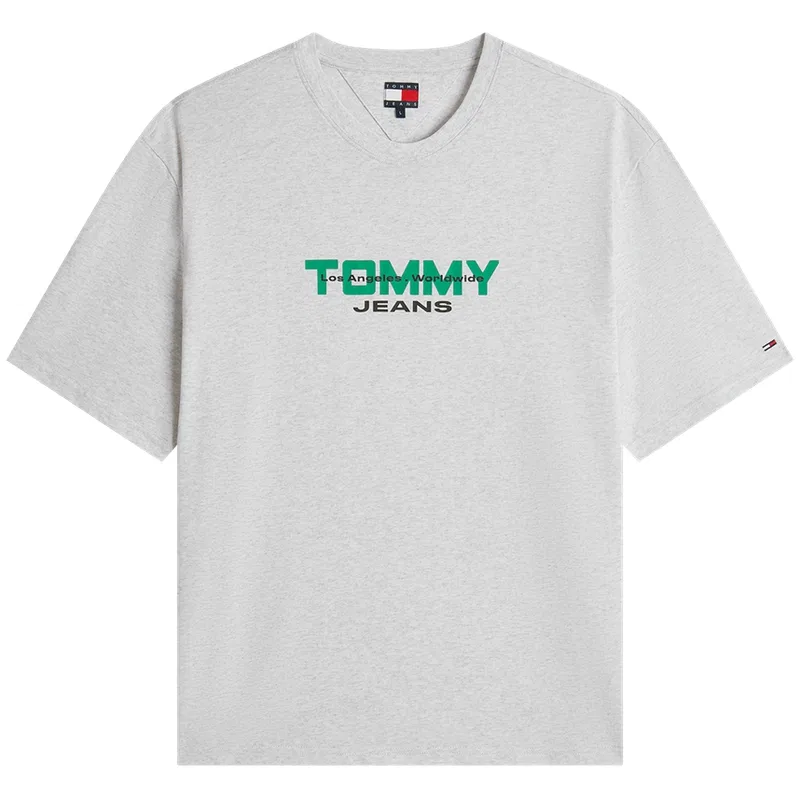 Футболка мужская с круглым вырезом утолщенная Tommy Hilfiger, Light Umber PKD — фото 3