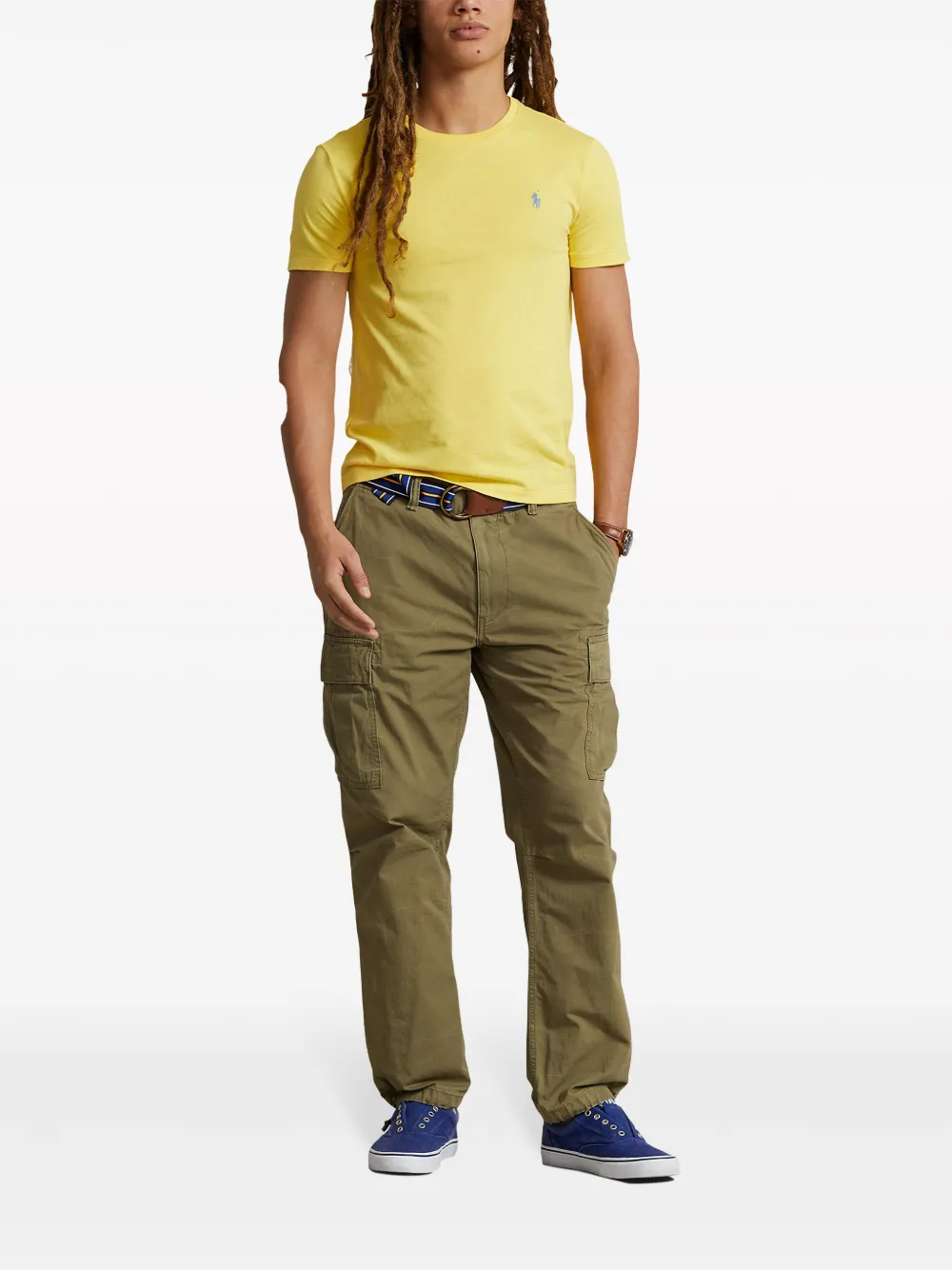 Футболка Polo Pony POLO RALPH LAUREN, желтый — фото 2
