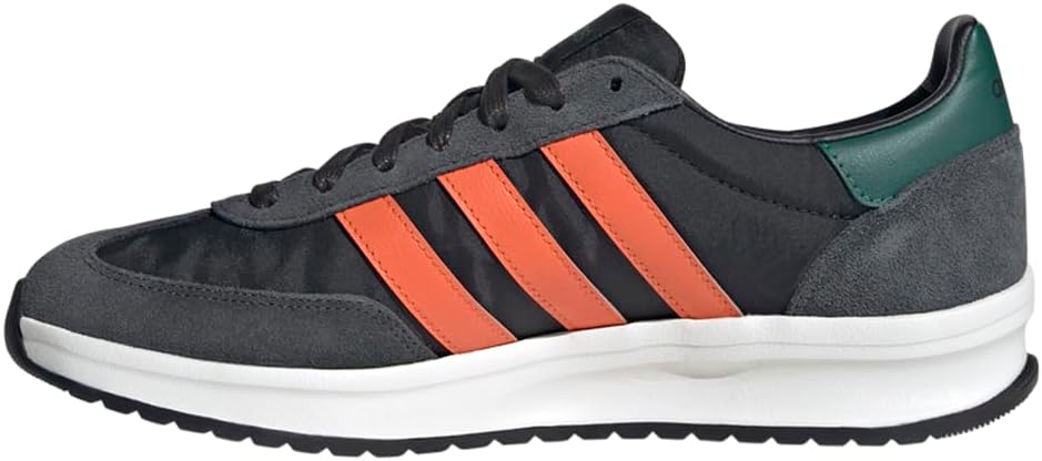 Мужские кроссовки для бега adidas Run 72, черный/оранжевый — фото 4