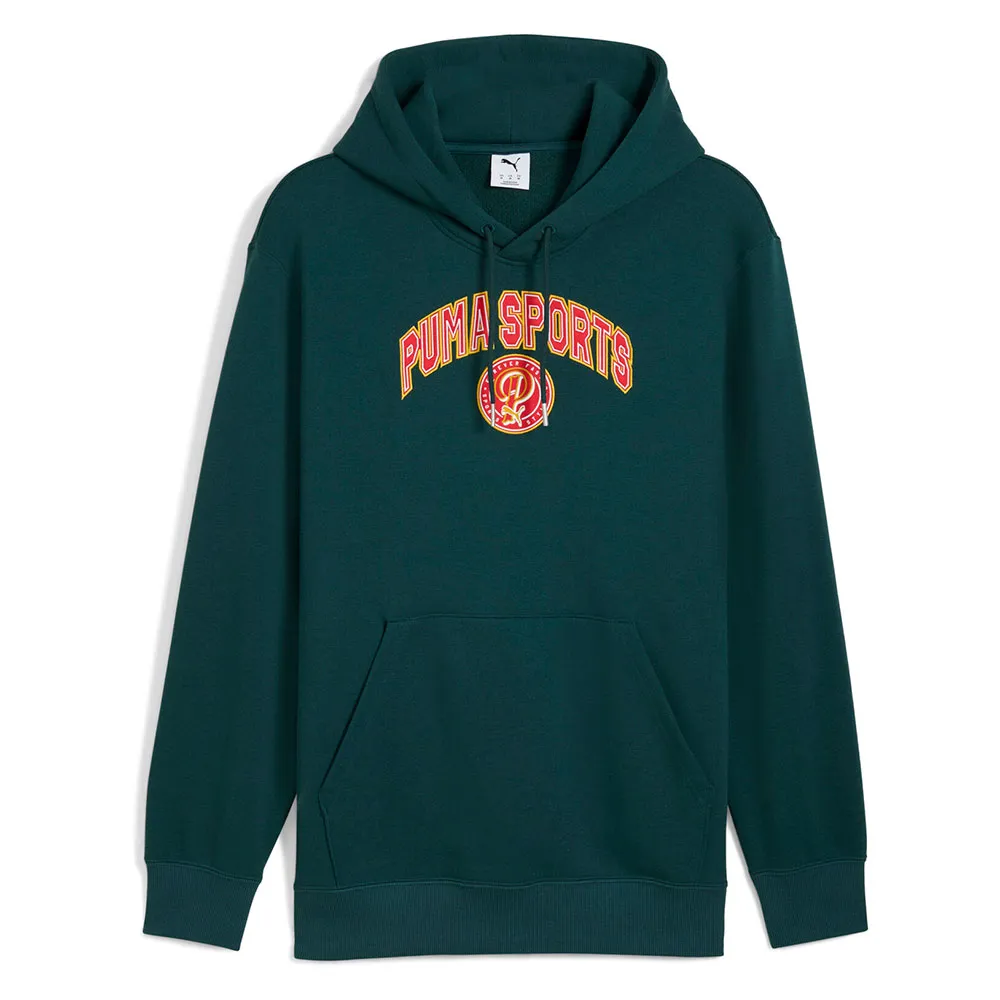 

Худи Puma Wardrobe Essential Sports Legacy II Regular Fit, зеленый