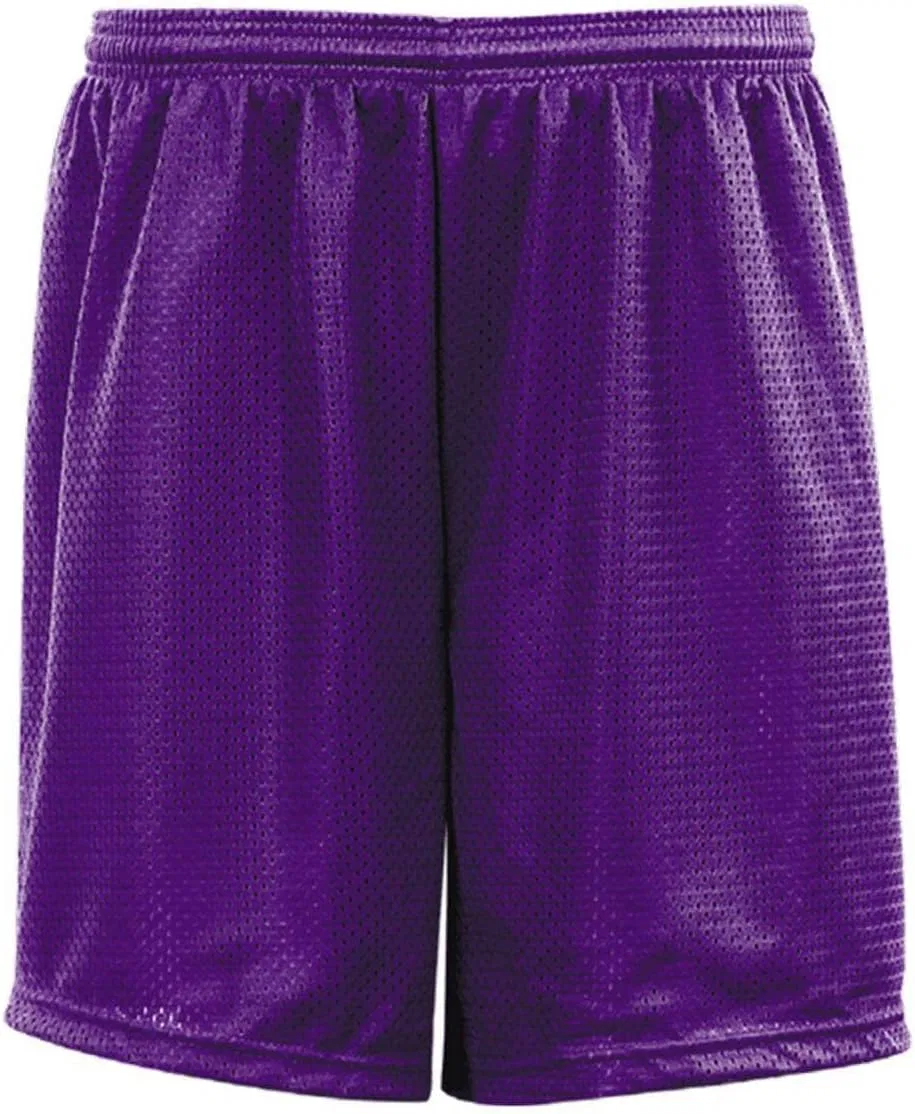 Детские сетчатые шорты C2 Sport 5209, длина 6 дюймов, фиолетовый