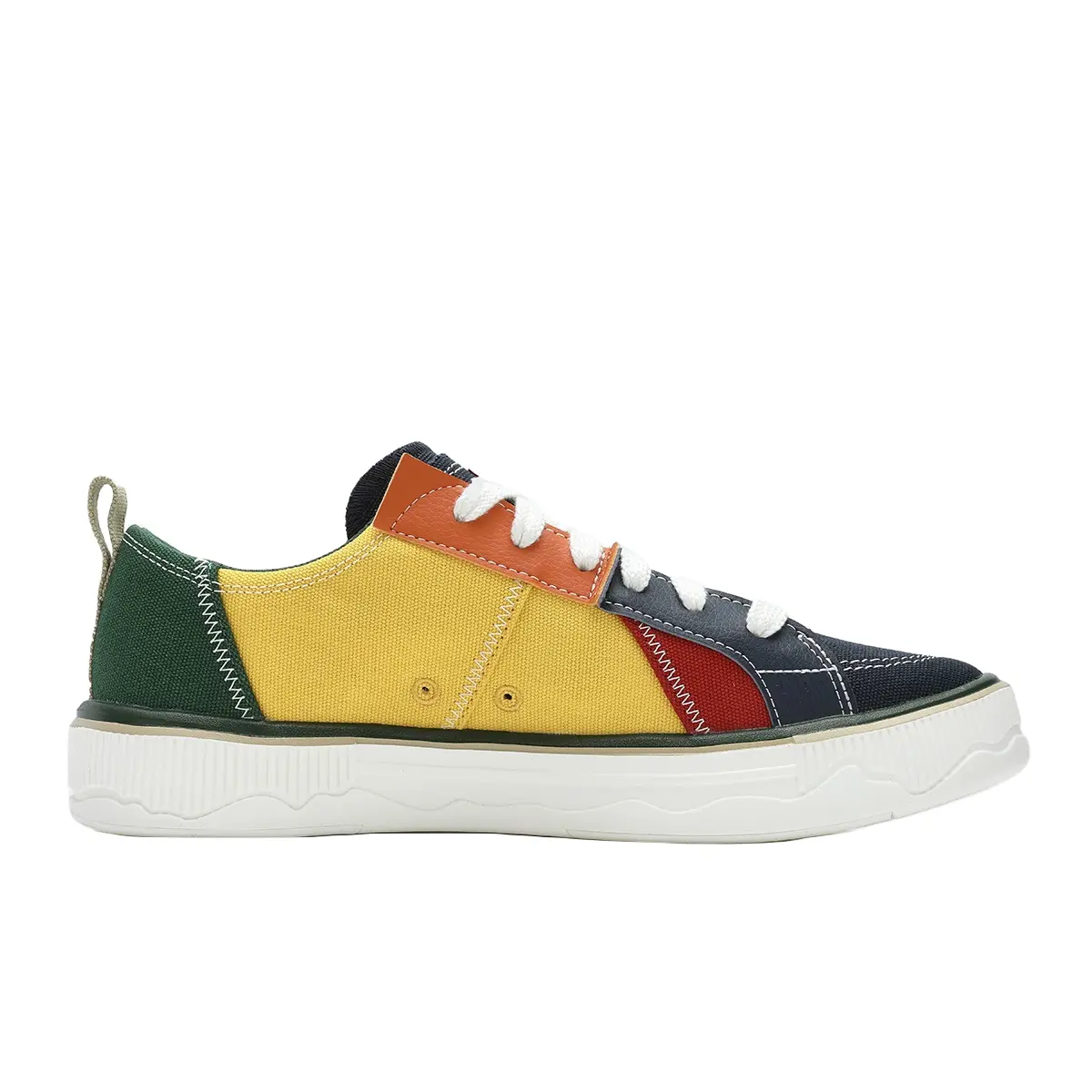 

Кроссовки FILA FUSION POP 3 Skateboarding Shoes Men Low-top Lilan Yellow/Tibetan Sea Blue, цвет Lemon