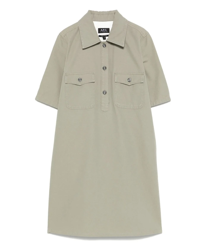 

Мини-Платье Селия A.P.C., зеленый