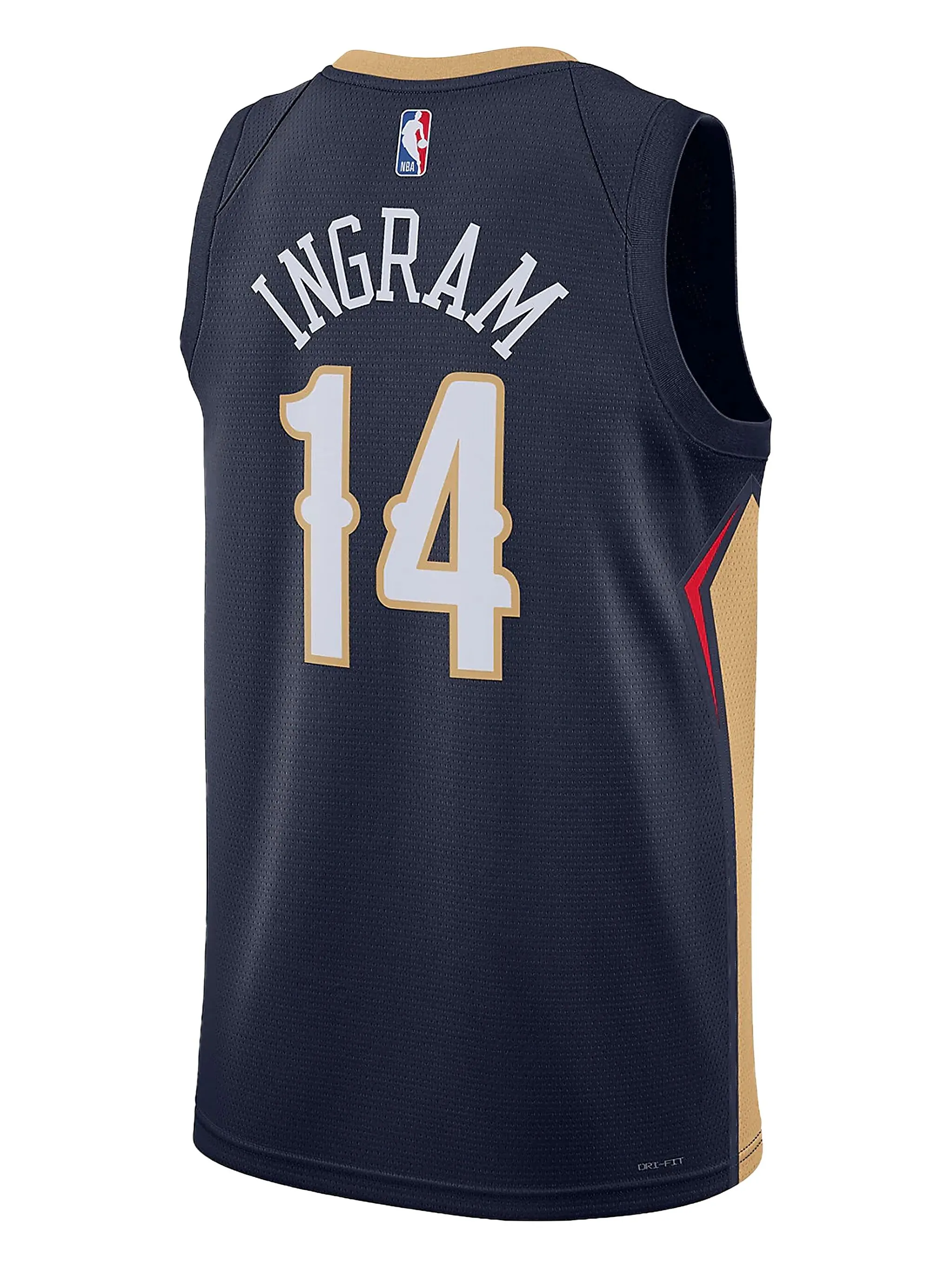 Майка NBA New Orleans Pelicans Ingram 14 Swingman Jersey Nike, синий — фото 2