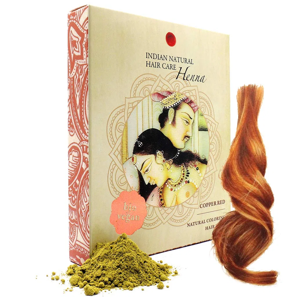 Натуральная индийская хна для волос, красная, 200 г Indian Natural Hair Care, Red