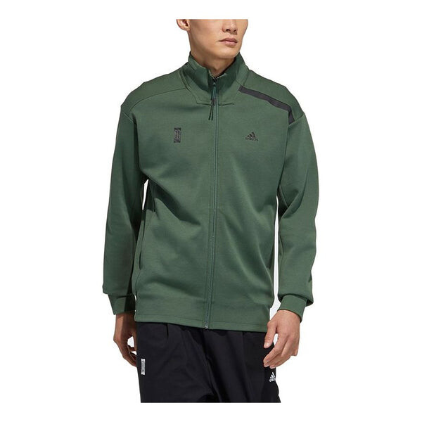 

Куртка adidas Wj Tt Swt Casual Sports Stand Collar Jacket Green, зеленый