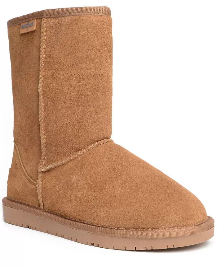 Женские ботильоны без застежки Olympia Minnetonka, бежевый