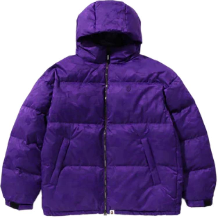 

A BATHING APE Куртка Bape Solid Camo Jacquard, Purple