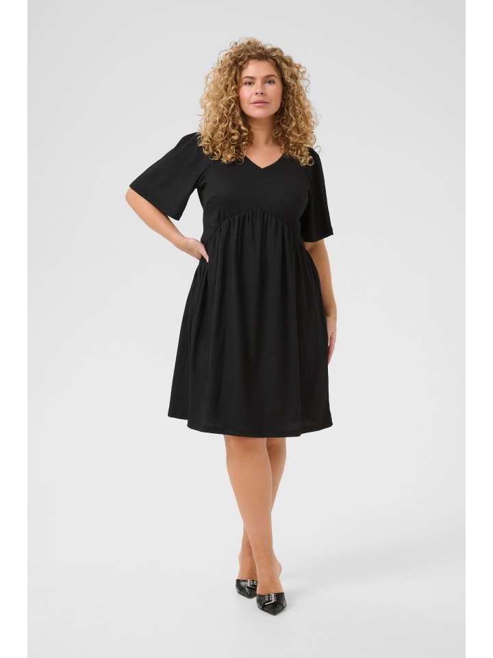 

Платье до колена KAFFE curve, глубокий черный