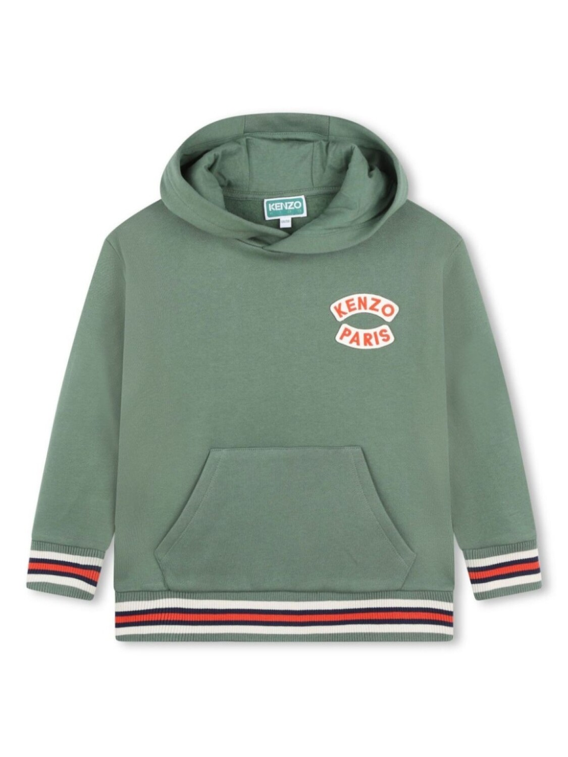 

Kenzo Kids худи с логотипом, зеленый