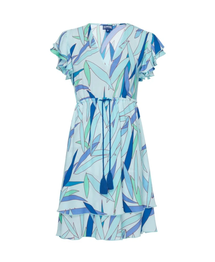 

Короткое вискозное платье Мадраг для женщин Vilebrequin, мультиколор