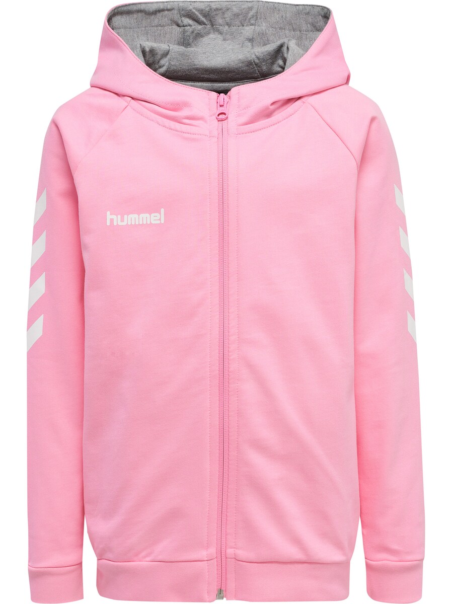 

Спортивная толстовка с капюшоном на молнии Hummel Go, светло-розовый
