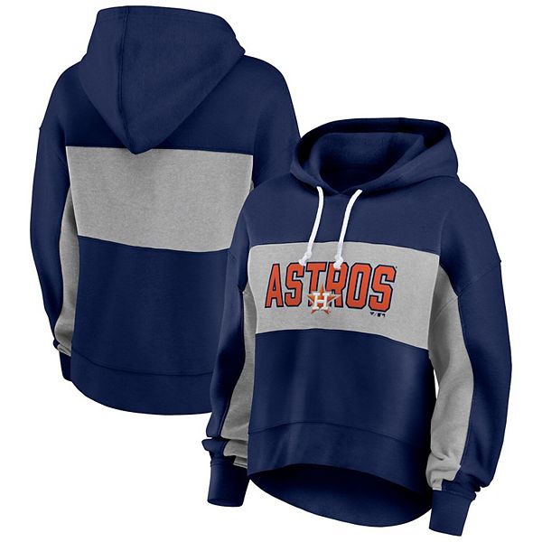 

Женский брендовый худи houston astros с принтом в виде заполненного статистического листа Fanatics