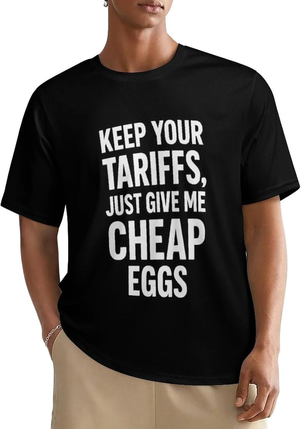 

Футболка с принтом I Miss The Days When Eggs were Just Eggs Cilbu