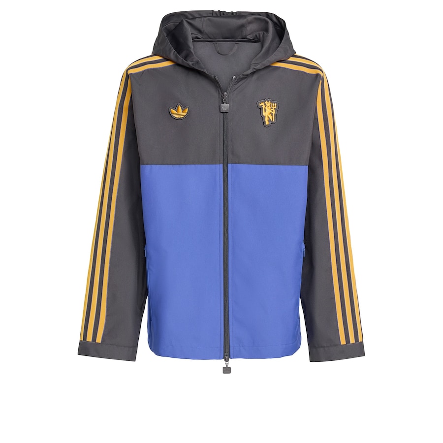 

Куртка межсезонная ADIDAS ORIGINALS Manchester United Terrace Icons, черный