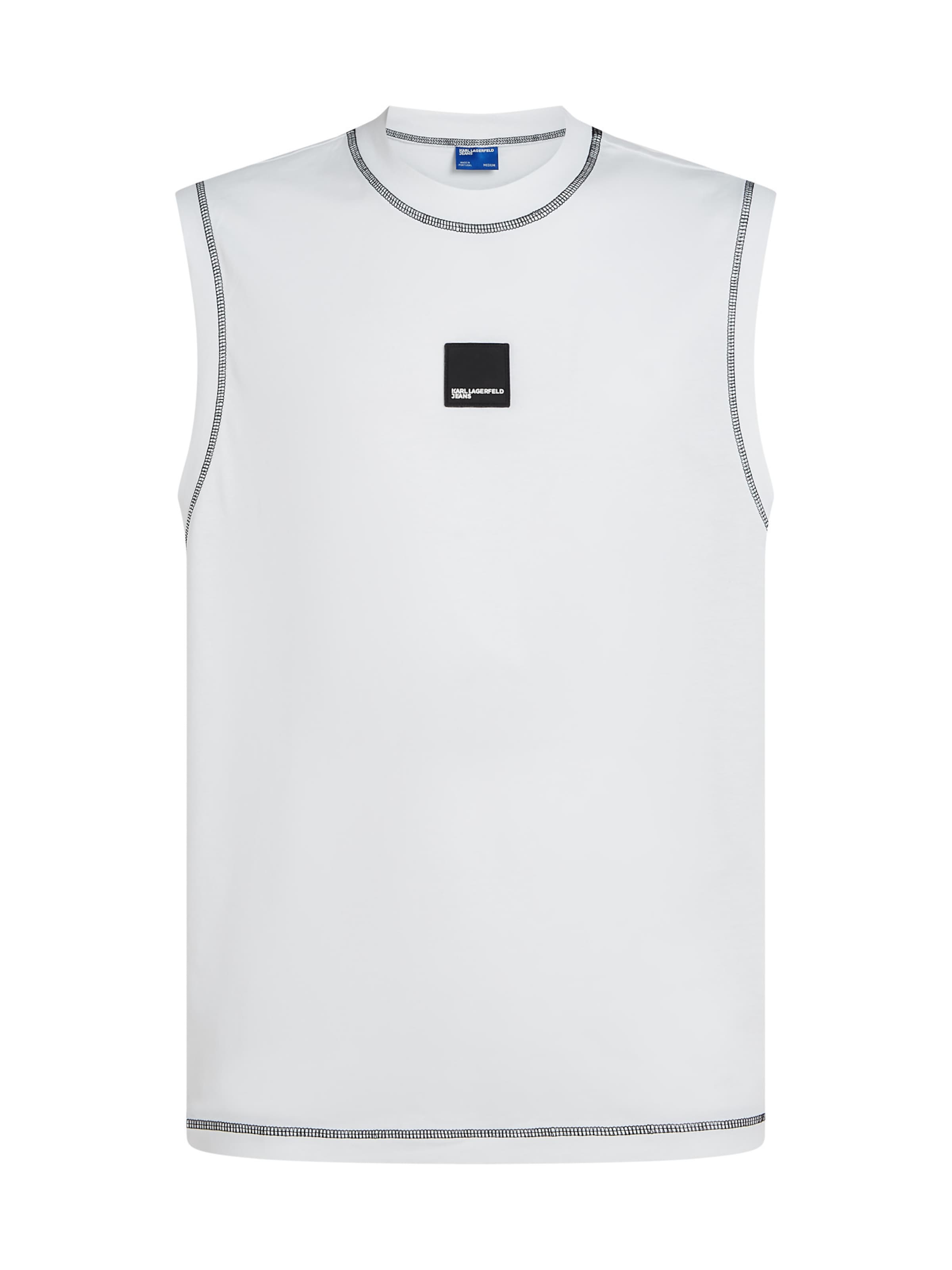 

KARL LAGERFELD JEANS Футболка в белом цвете