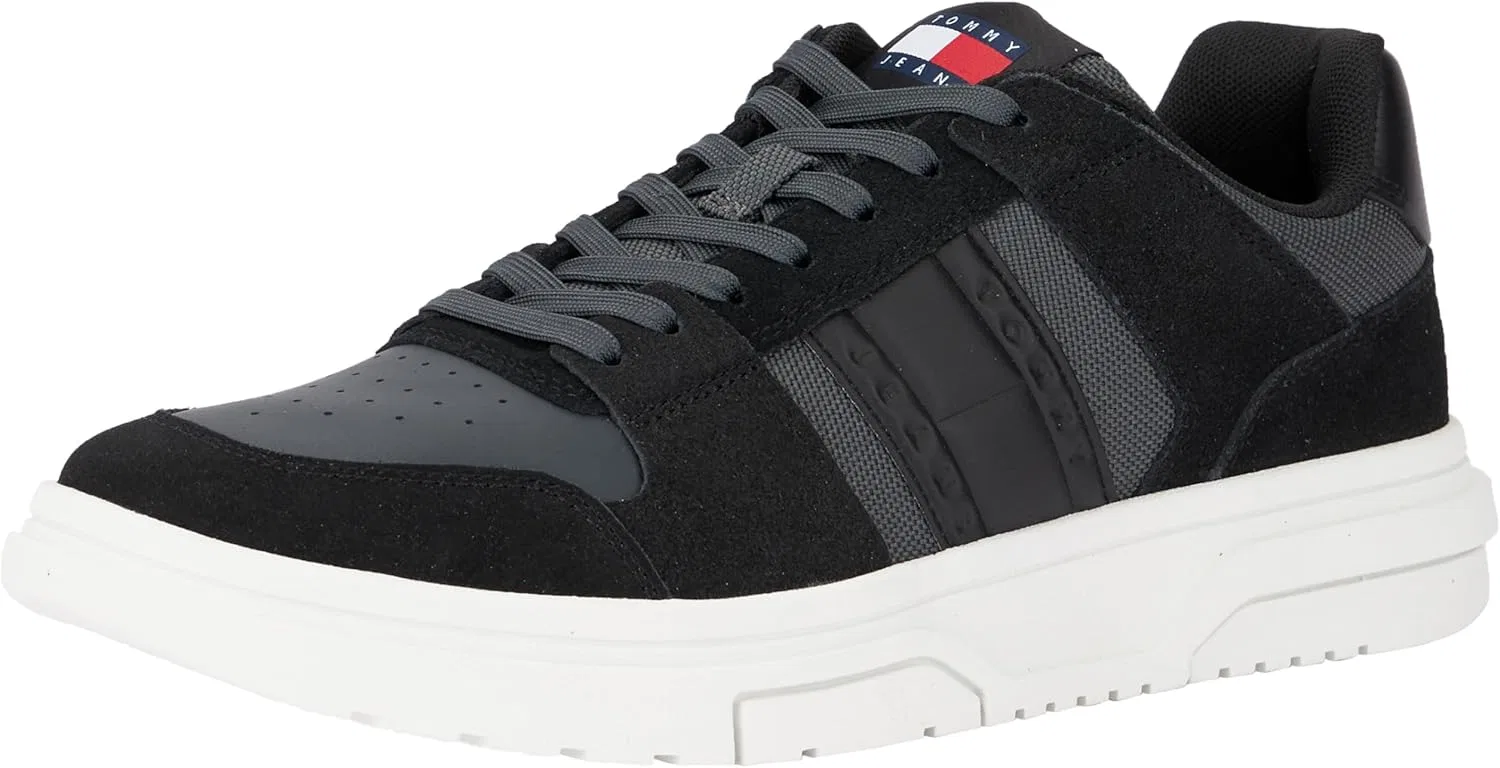 Мужские замшевые кроссовки Tommy Jeans Brooklyn, Black