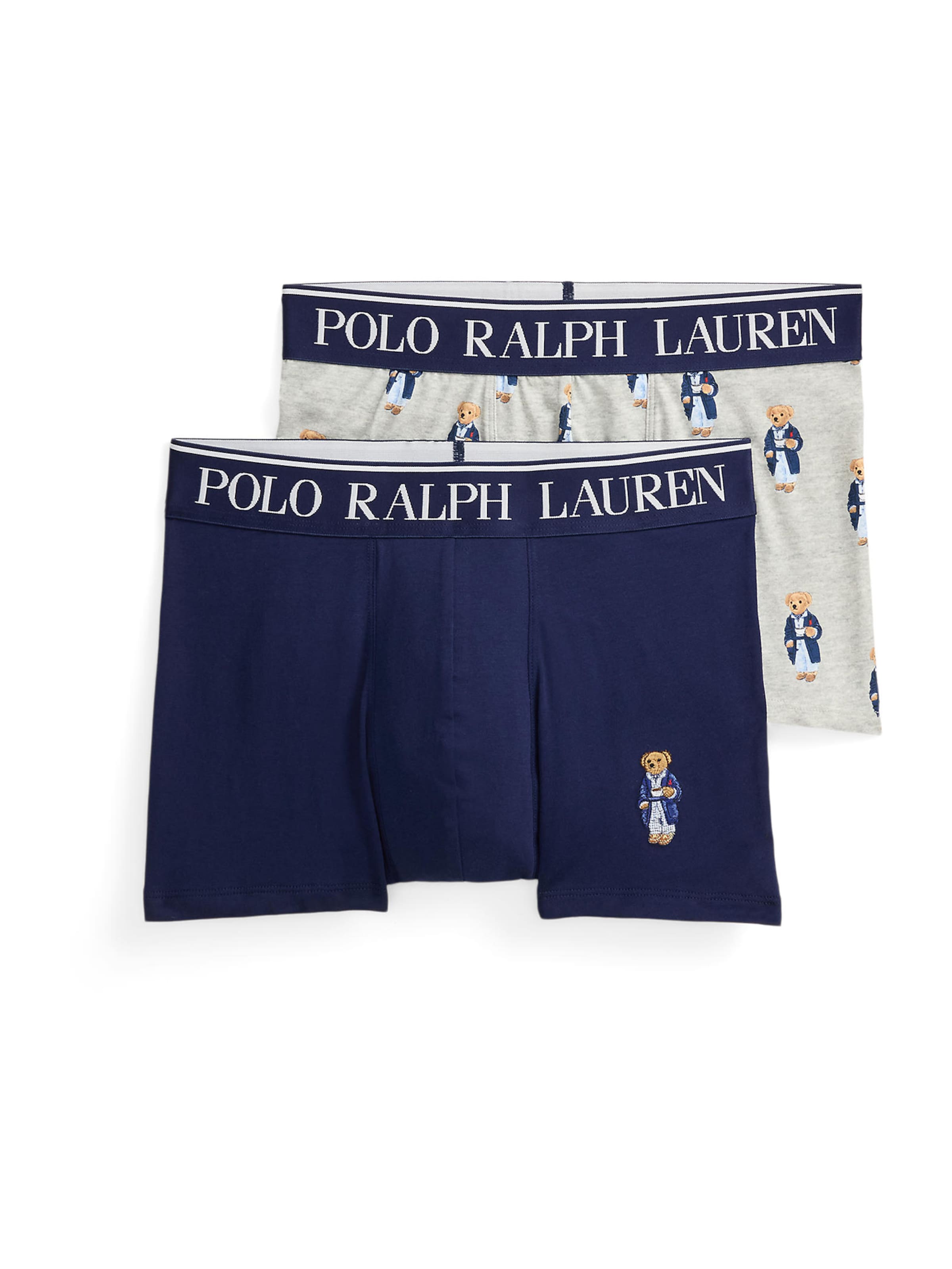 

Polo Ralph Lauren Боксеры в цвете Marine Blue, Light Grey