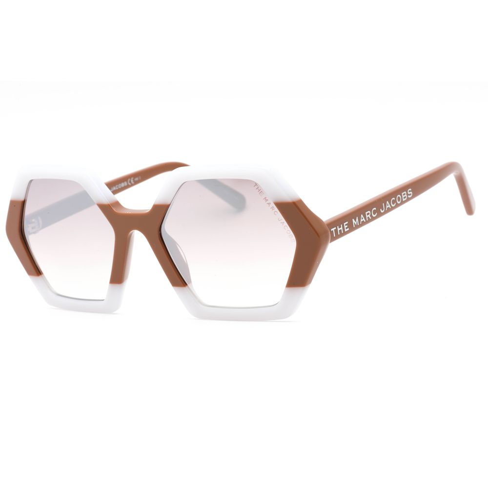 

Белые пластиковые солнцезащитные очки The Marc Jacobs