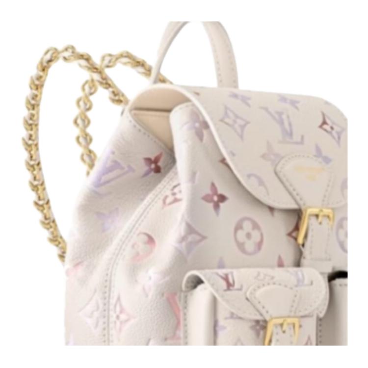 Рюкзак женский Louis Vuitton BACKUP, фиолетовый — фото 3