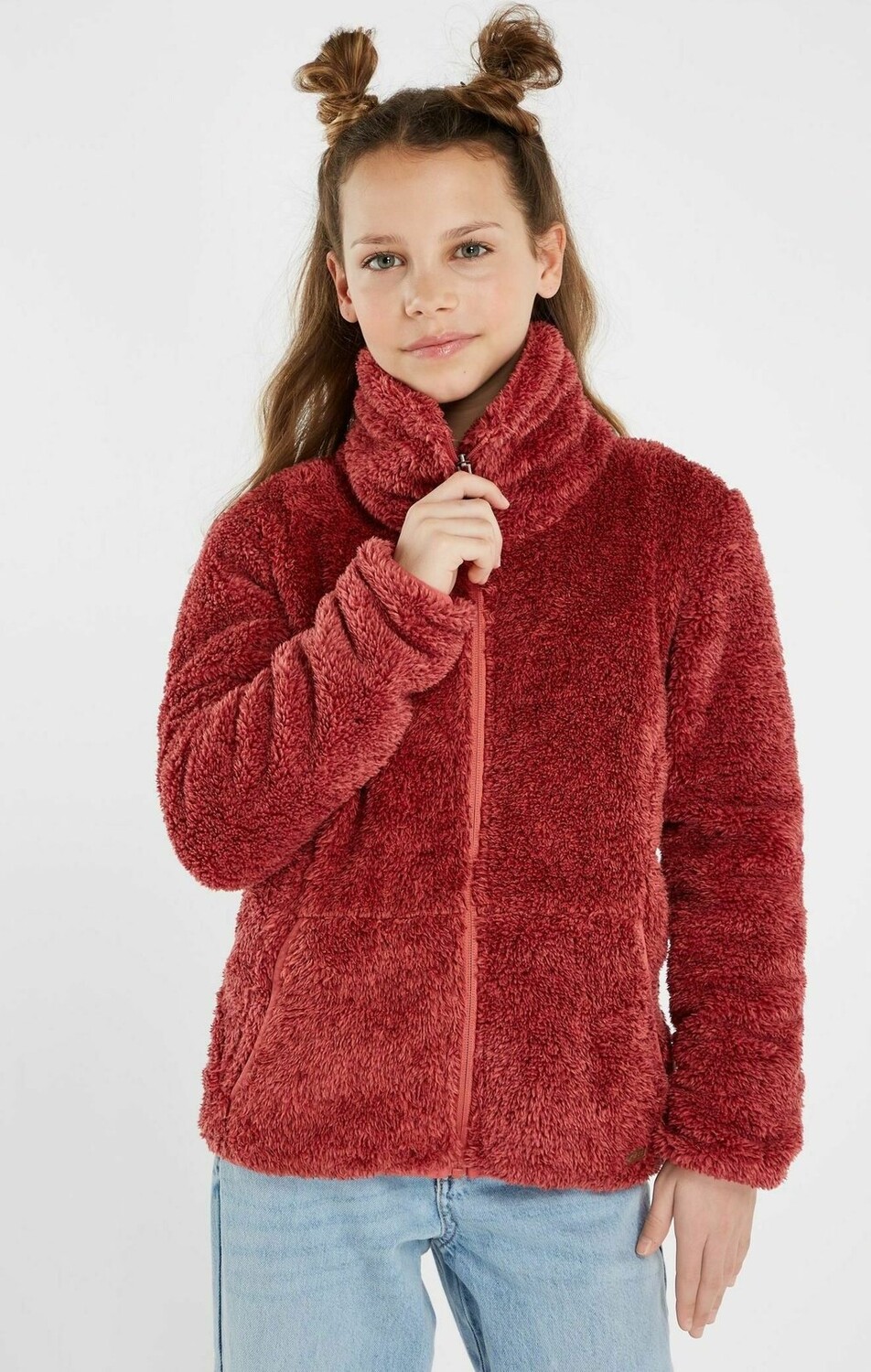 Флисовая куртка Top Full Zip Top Riri Jr Protest, цвет rusticrust — фото 2