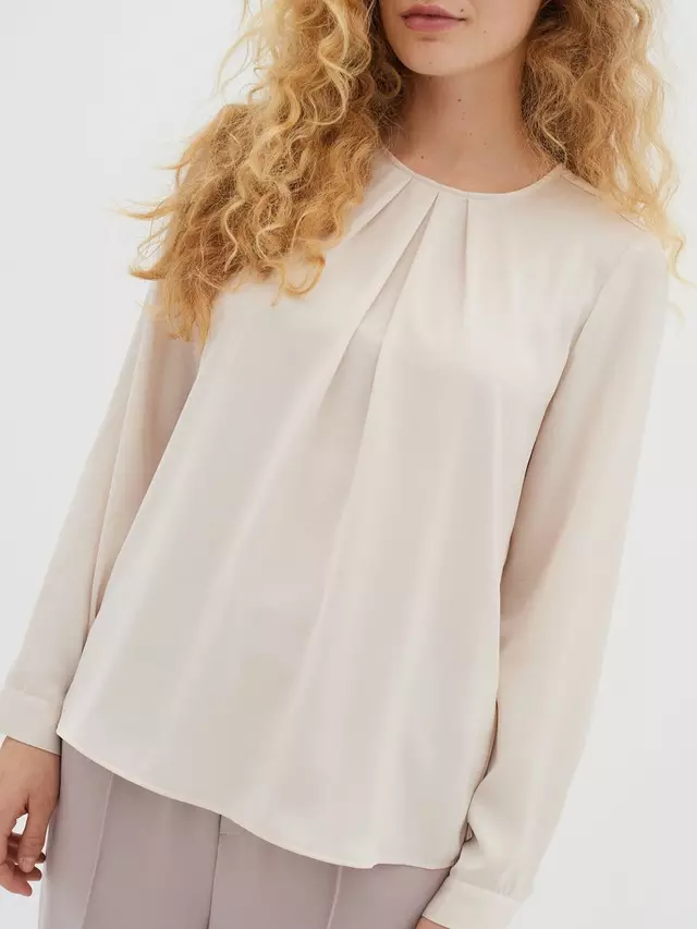 

Блуза InWear Dota Pleat, цвет french/nougat