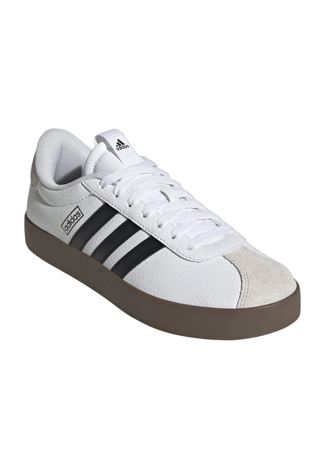 Женские кожаные кроссовки VL Court 3.0 adidas, цвет Ftwwht Cblack Greo