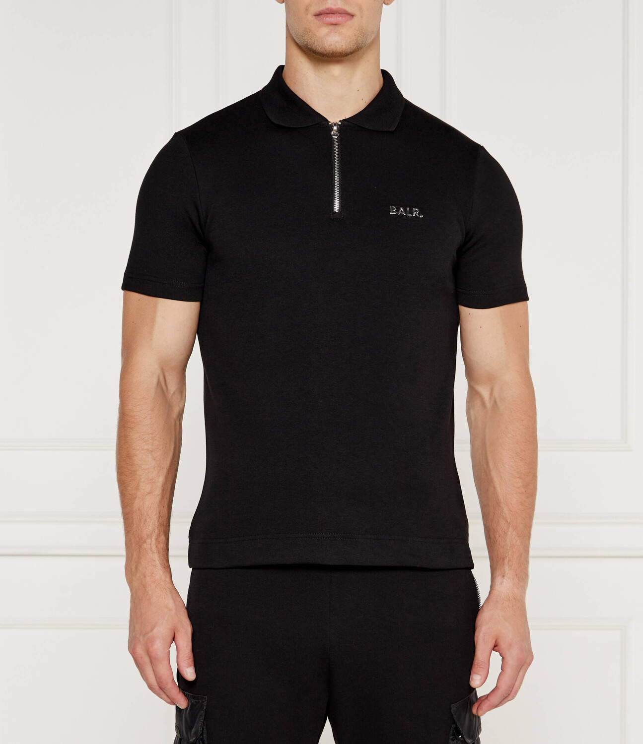 

Поло BALR. Q-Series Regular Fit, черный