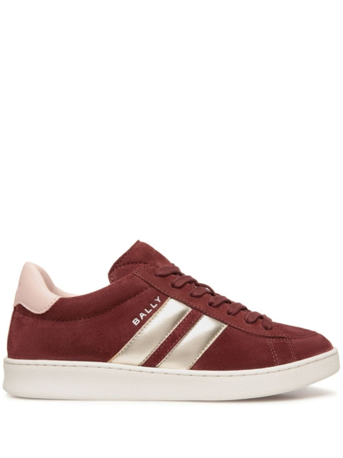 

Bally теннисные замшевые кроссовки, красный