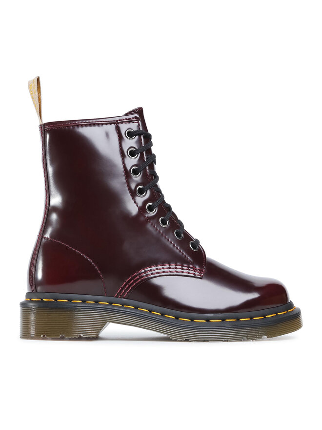 

Ботинки на шнуровке Vegan 1460 Dr. Martens, темно-красный