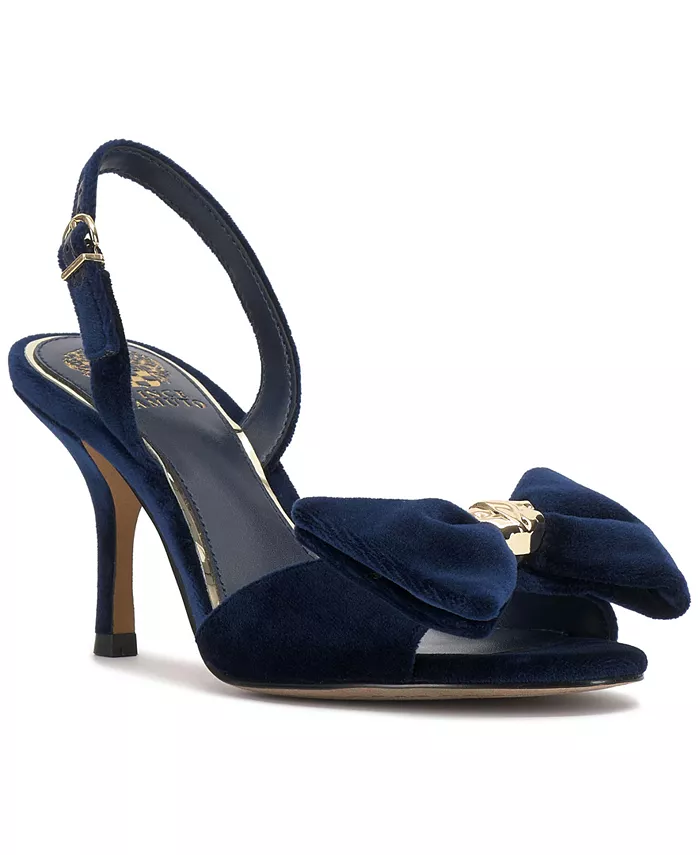 Женские босоножки Paycen на высоком каблуке с бантом Vince Camuto, синий