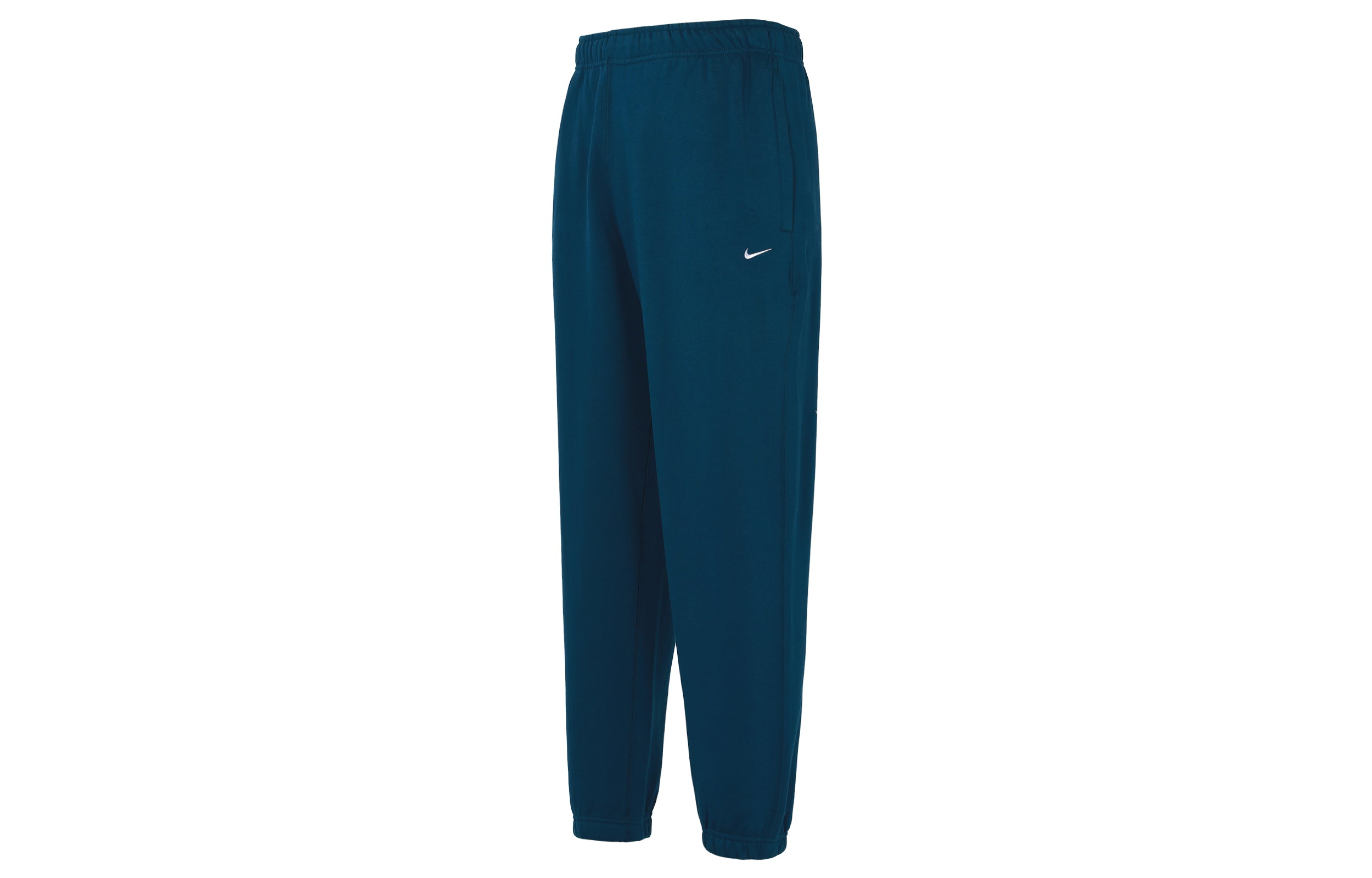 Брюки Nike solo swoosh Sweatpants 'Blue' — фото 2