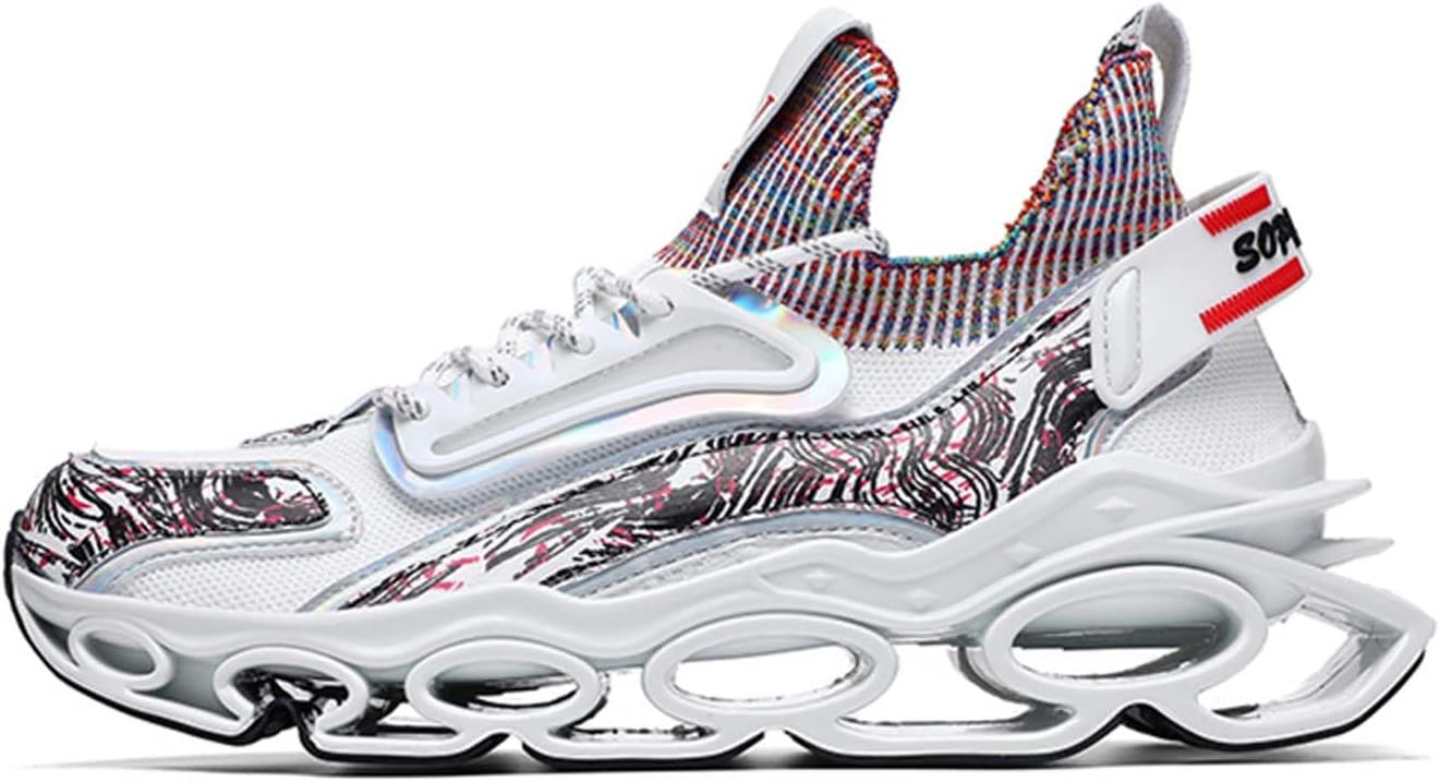 

Модные скейтборд-кроссовки Blade, спортивная обувь в стиле ретро, простые мужские классические повседневные кроссовки Generic, белый