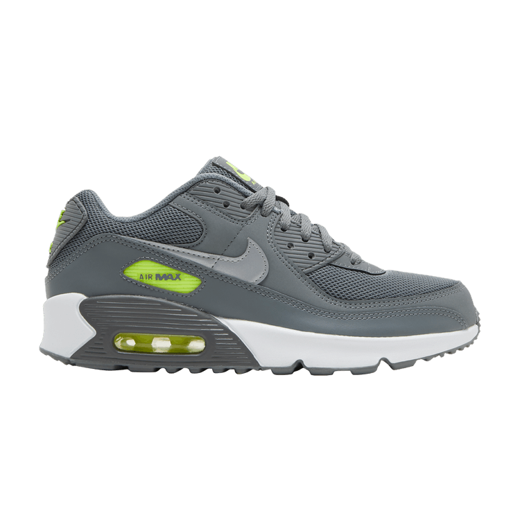 

Кроссовки Nike Air Max 90 GS 'Smoke Grey Volt', серый
