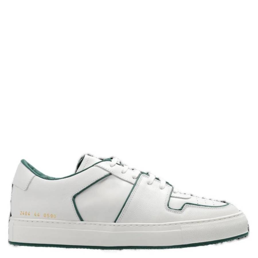 

Кроссовки Common Projects Decades Low-Top, белый/зеленый