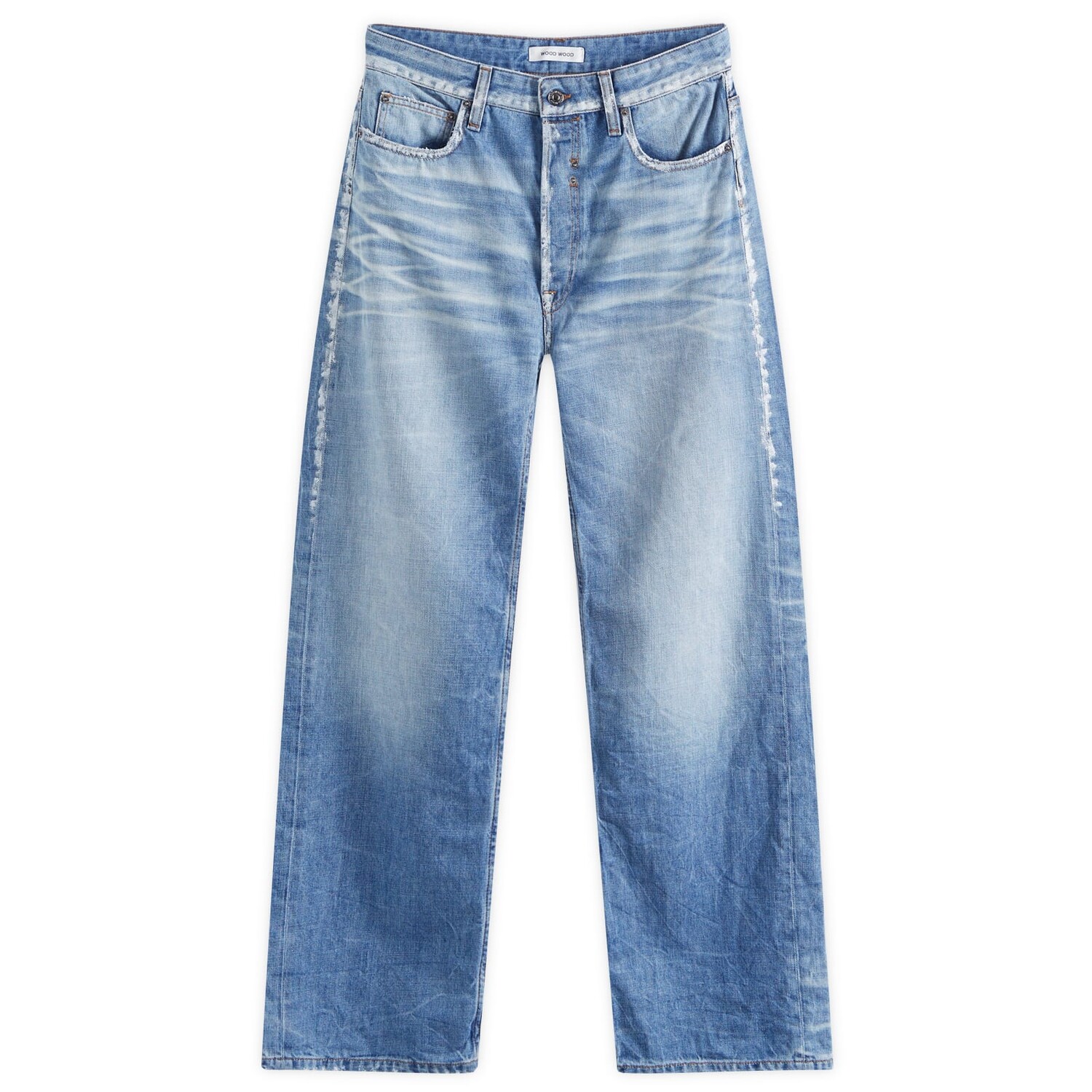 

Джинсы Wood Wood Paulo Pinnacle Jeans, цвет Pinnacle Wash