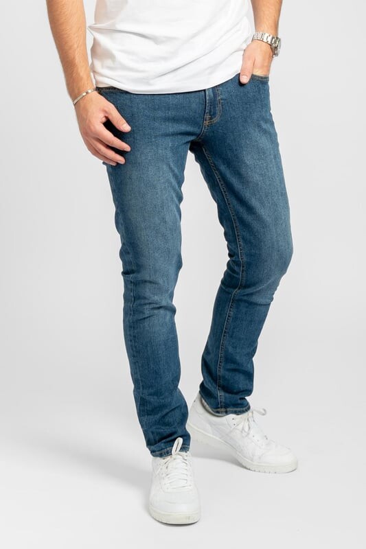 

Оригинальные функциональные джинсы Teeshoppen, синий