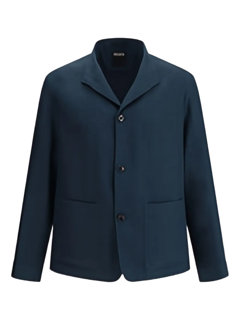 

Куртка с накладными карманами Zegna, синий