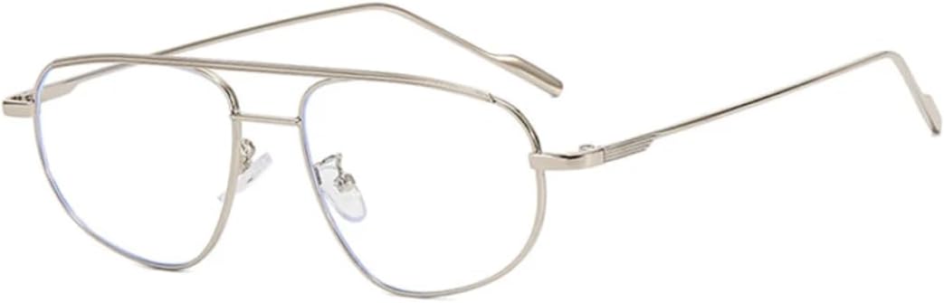 

Солнцезащитные очки с защитой UV400 | Металлическая оправа, линзы конфетного цвета | Для женщин и мужчин, для занятий спортом на открытом воздухе и вождения DSVIGF, Silver Clear