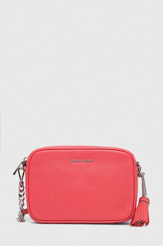

Кожаная сумка MICHAEL Michael Kors, розовый