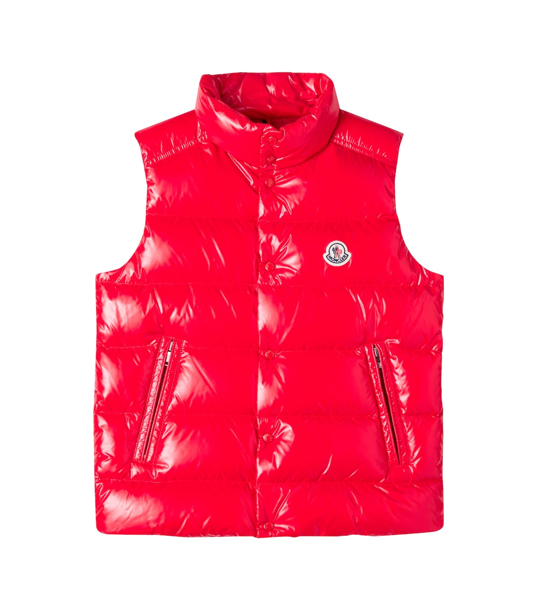 

Пуховая жилетка Tib Moncler Enfant, красный