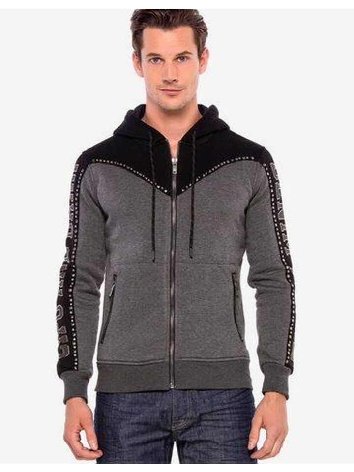 

Спортивная куртка Cipo & Baxx Sweatjacke, цвет ANTHRACITE